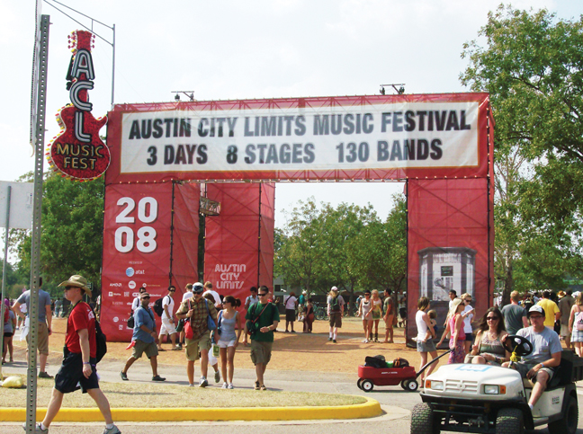 The Austin City Limits music festival began in 2002.
