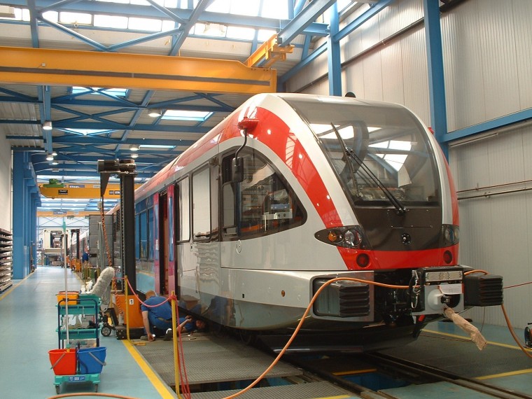 Capital Metro's Red Line never left the factory floor.
