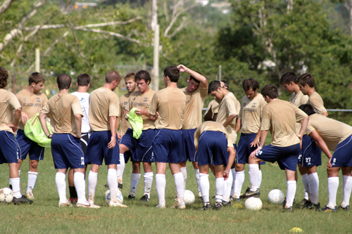 While the St. Edwards University mens soccer team missed their final match of the spring season, Head Coach Brian Young looks forward to winning another Heartland Conference title.
