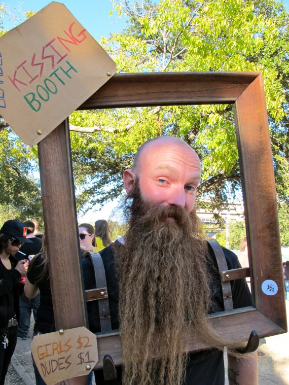 The Austin Facial Hair Club had a strong presence at this year’s Fun Fun Fun Fest.
