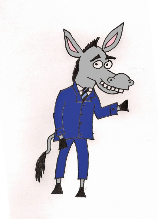 The+donkey+is+the+symbol+of+the+Democratic+party.%0A