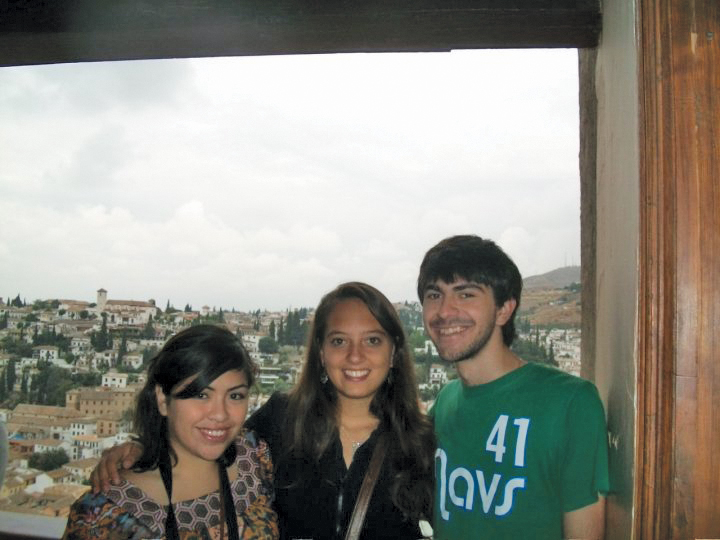 Students studied abroad in Spain last summer.
