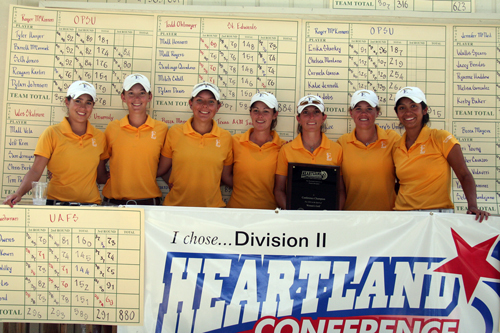 Women’s golf won the conference championship.
