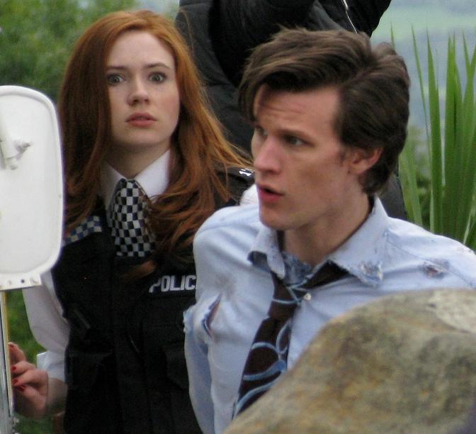 The Eleventh Doctor is portrayed by actor Matt Smith.
