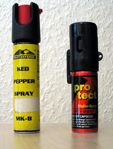 Many countries require permits to purchase and use pepper spray.
