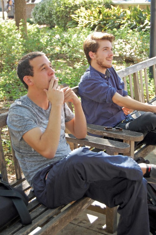 Whether students can smoke on campus isn't entirely a student decision.

