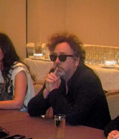 Tim Burton is one of many celebrity directors at this years’ fest.
