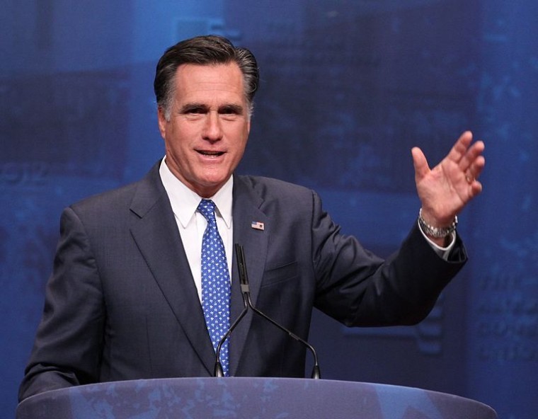 Mitt Romney is the Republican Presidential nominee