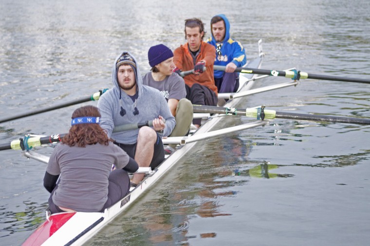 The rowing team recently competed in the Pumpkinhead Regatta on Lady Bird Lake.
