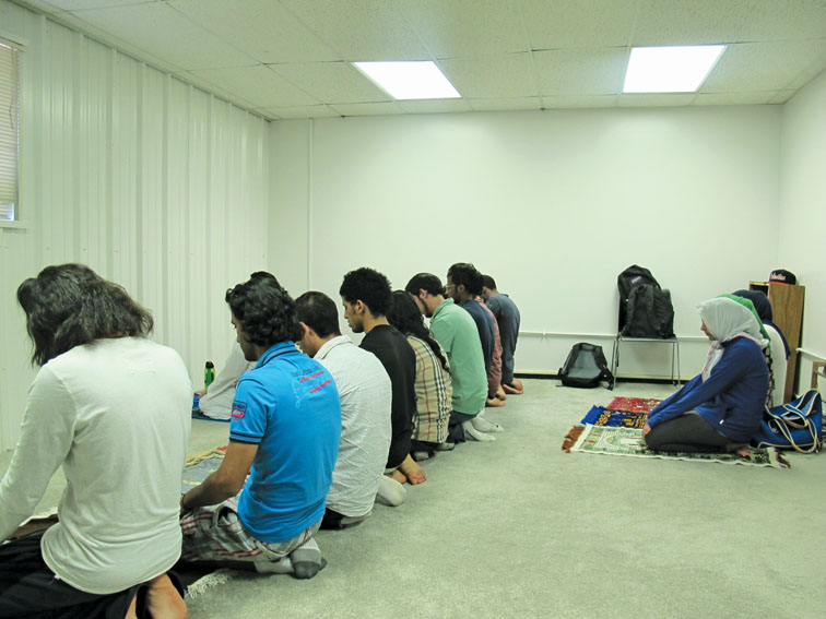 Muslim prayer space expands on campus