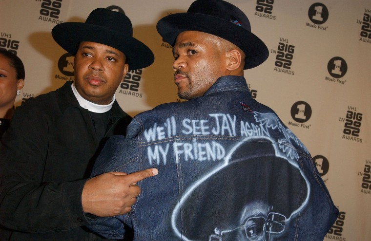 Run and D.M.C. paid tribute to the late Jam Master Jay. 
