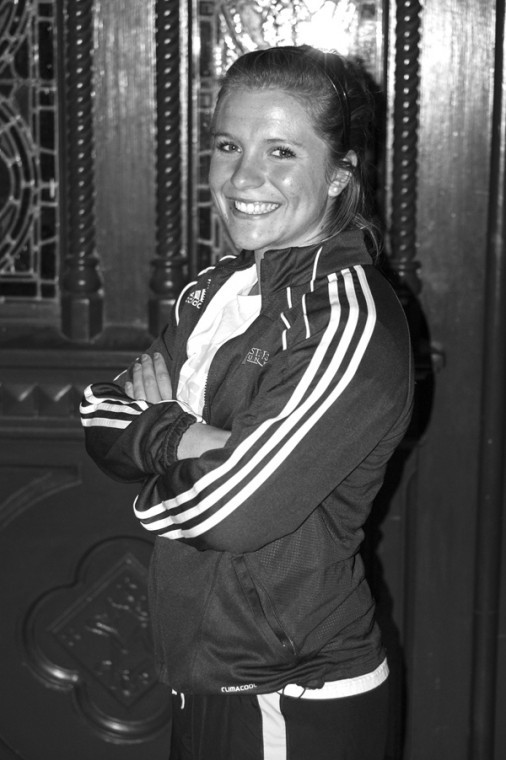 Lauren Heller plays for the varsity women's soccer team. So far this season, she has scored 12 goals and provided 5 assists.
