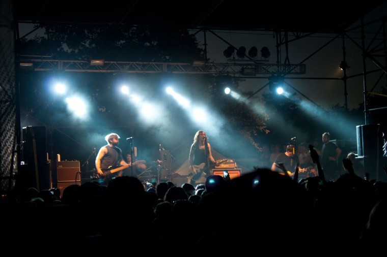 Punk rock band Against Me! is made up of four musicians. 
