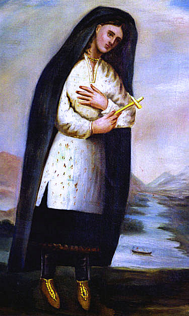 Saint Kateri Tekakwitha became the first Native American to be canonized.
