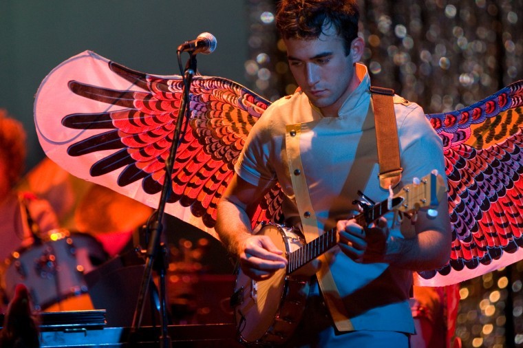 Sufjan Stevens performing at the Pabst Theater in Milwaukee.
