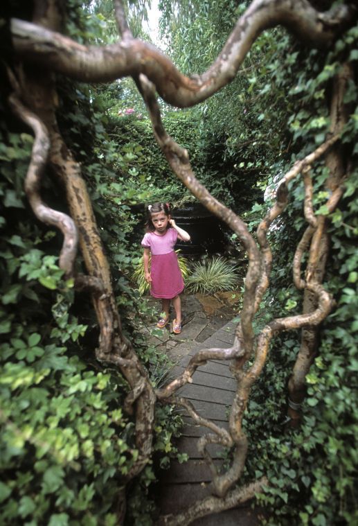 The theater will transform into a neglected, unkempt garden. 
