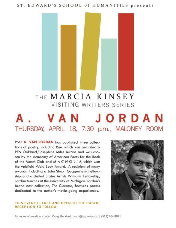 A.+Van+Jordan+will+be+reading+on+April+18+at+7%3A30+in+the+Maloney+Room.%C2%A0%0A