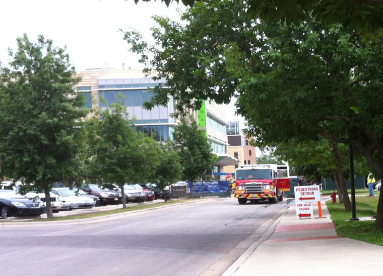 The Fire Department was testing the fire lines near the JBWN building and Dujarie parking lot. 
