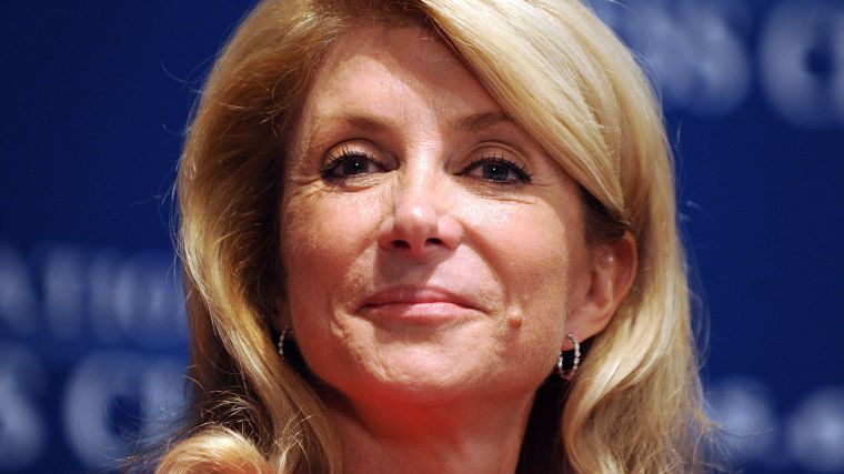 Democratic State Senator from Texas Wendy Davis speaks at a National Press Club luncheon August 5, 2013 in Washington, D.C.