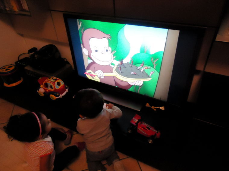 No matter the language, George's curiosity is a universally understood concept.