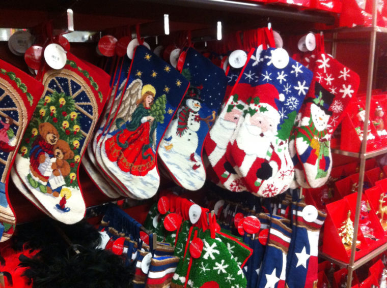 Macys at Barton Creek mall has already displayed their Christmas spirit.