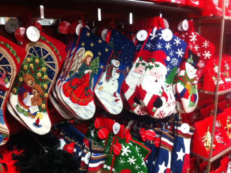 Macy's at Barton Creek mall has already displayed their Christmas spirit.