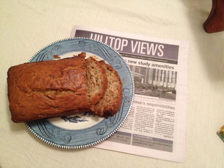 In the College Kitchen with Jenna: Banana Bread