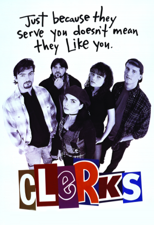 Clerks gives a healthy dose of nostalgia from the 90s.