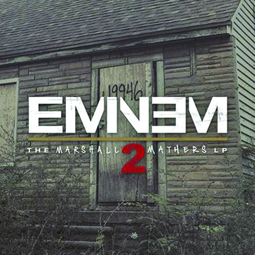 The album often makes references to Eminems third album.