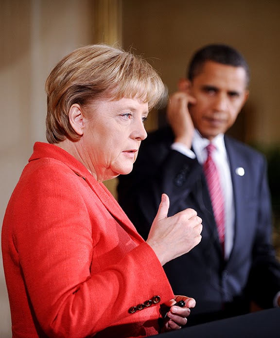 Chancellor+Angela+Merkel+may+have+been+spied+on+by+the+U.S.