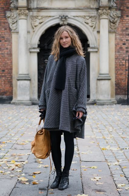 Black and grey are all you need in your wardrobe according to Denmark's standards.