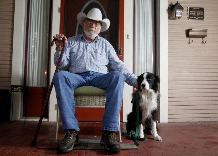 Kendall McCook is photographed at his Fort Worth, Texas, home on Tuesday, November 5, 2013. McCook ripped up his voter registration card in protest of the states new voter ID law and vows to not vote again until its overturned. 