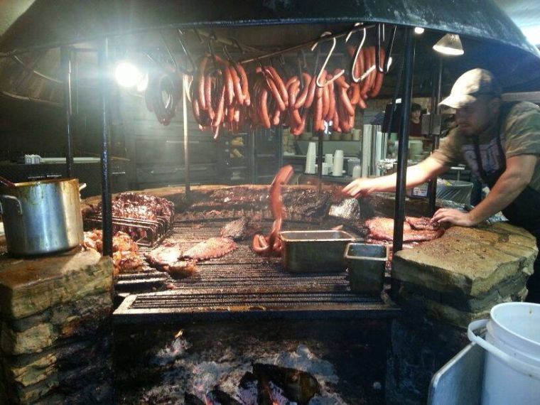 Salt Lick BBQ was on my list of things to show my visiting family.