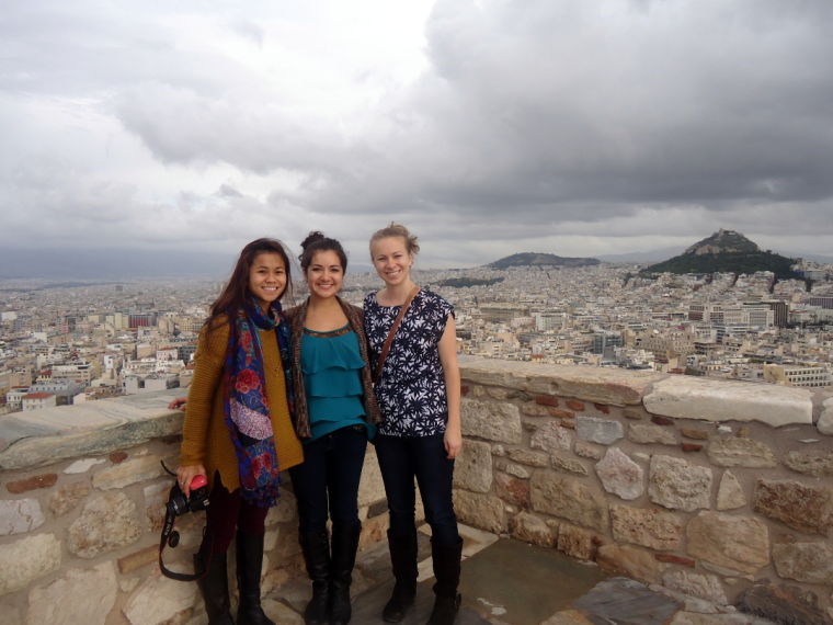 The view from the top of the Acropolis was beyond impressive.