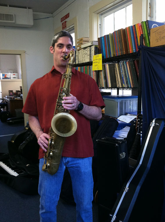 Colarusso has played the saxophone for 29 years. 