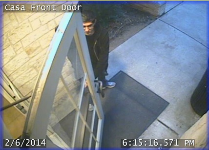 A video showing Eleno Valle leaving the Casa Residence hall at 6:15 p.m. Feb. 6 was the last time Eleno was reported seen. 