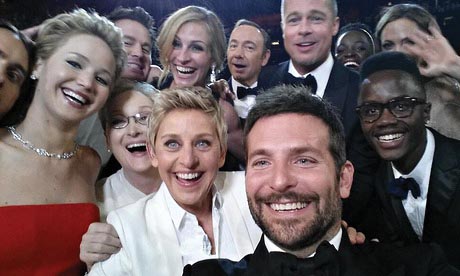 Ellen shut down Twitter’s servers with her star-studded selfie.