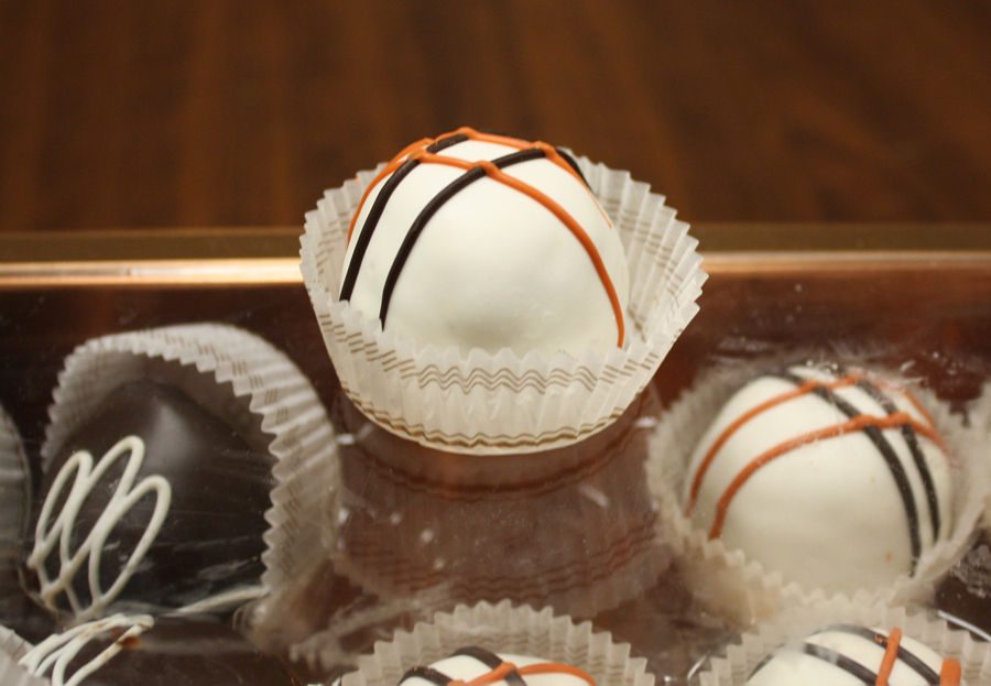 Austin Cake Balls Pumpkin Spice cake ball is the perfect combination of all things fall in a tiny little package.