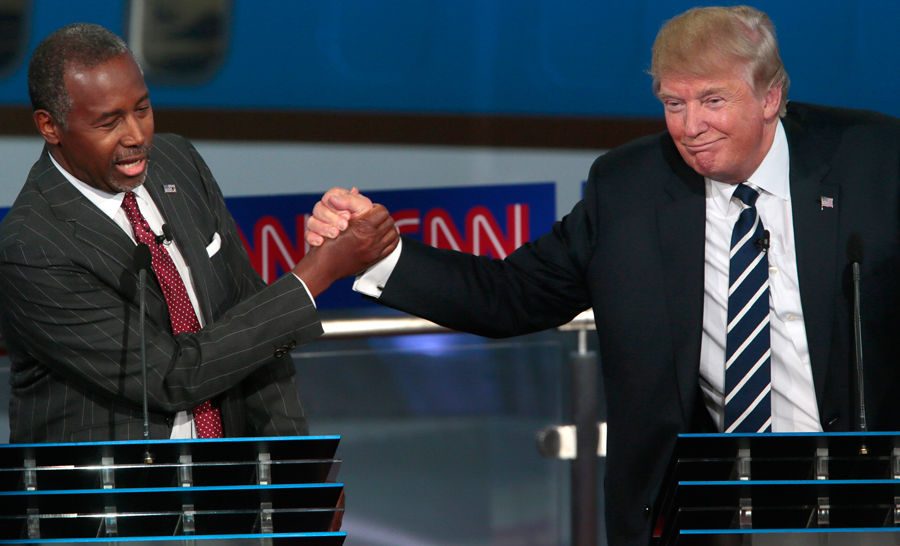 Neither Trump nor Carson defended Obamas ethnic or religious heritage.