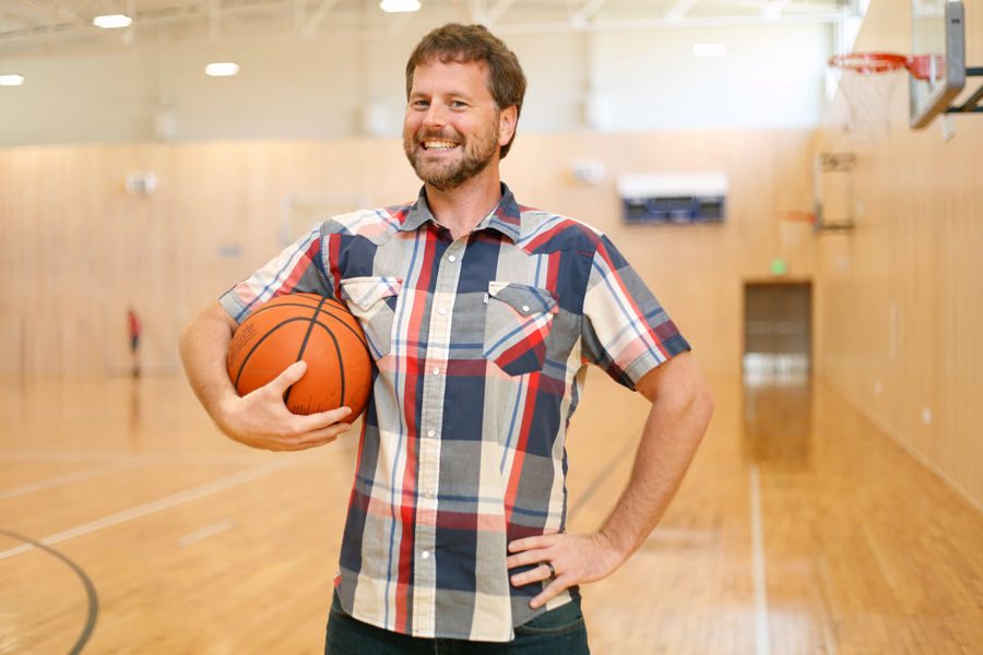 Andy Lemons has worked at St. Edward's for six years.
