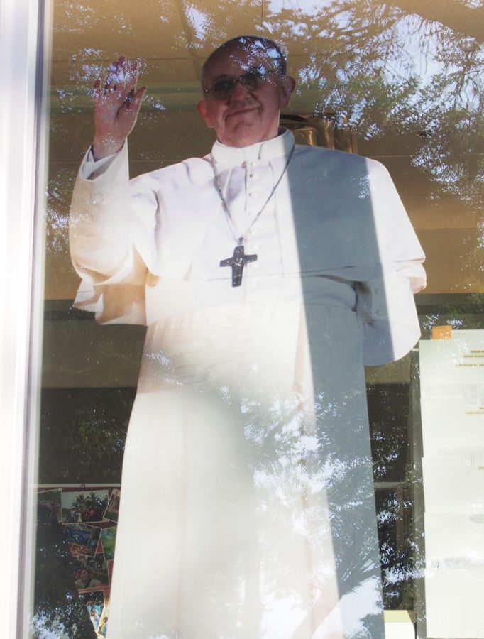 The St. Edward's community came together Wednesday to discuss Pope Francis' encyclical on the environment.