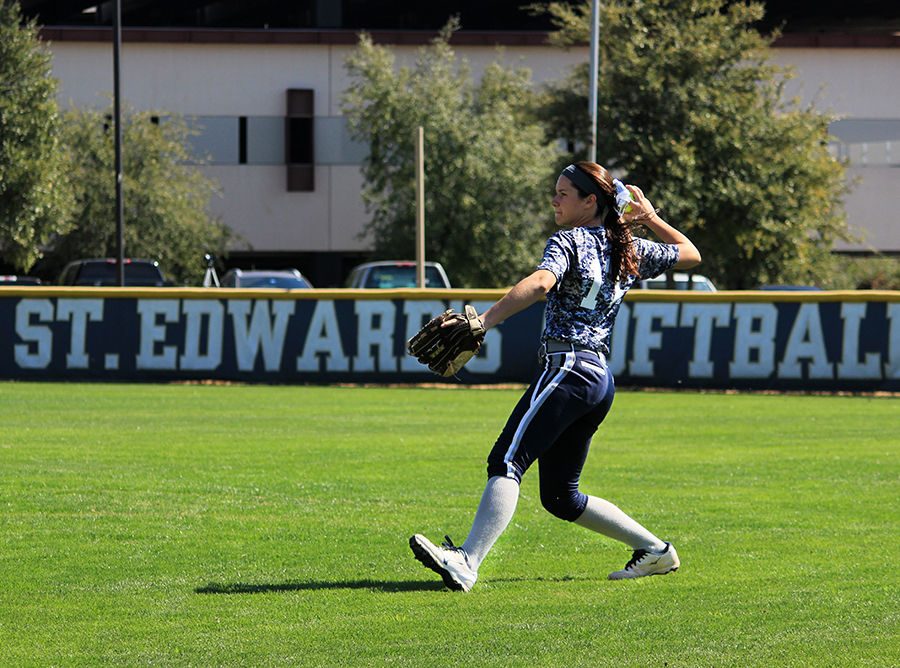 The St. Edwards University softball team will start Heartland Conference action this weekend.