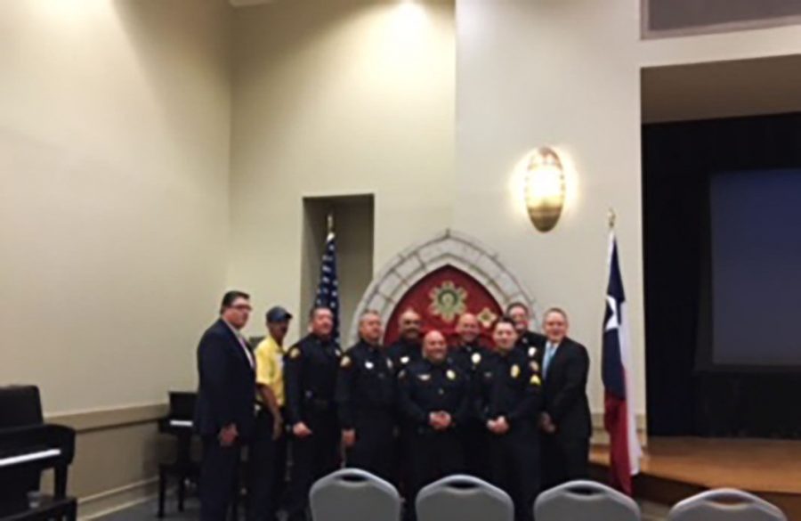 UPD held a badge pinning ceremony Sept. 22, to recognize new members and promotions in the department.