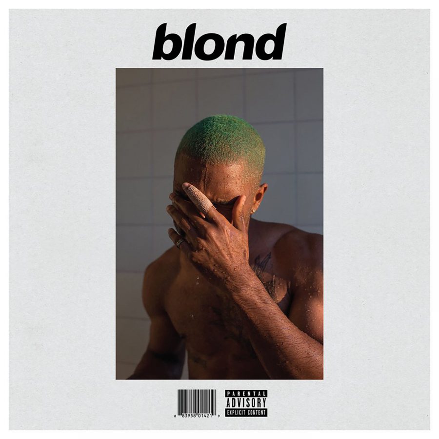 Album cover of Frank Oceans Blonde.