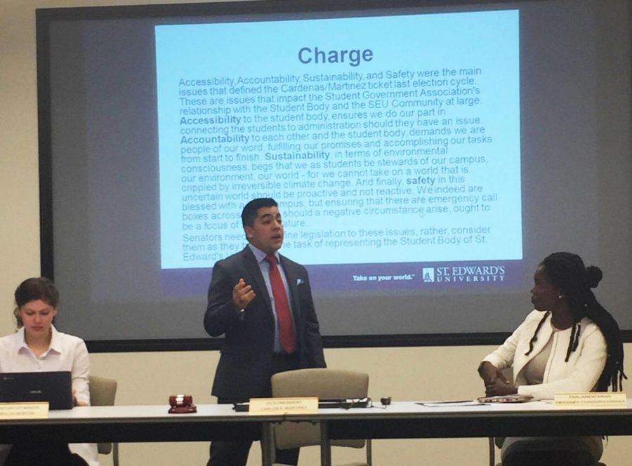 SGA discussed the smoking-ban referendum, accountability codes and other hot topics at their senate meeting Sept. 22.