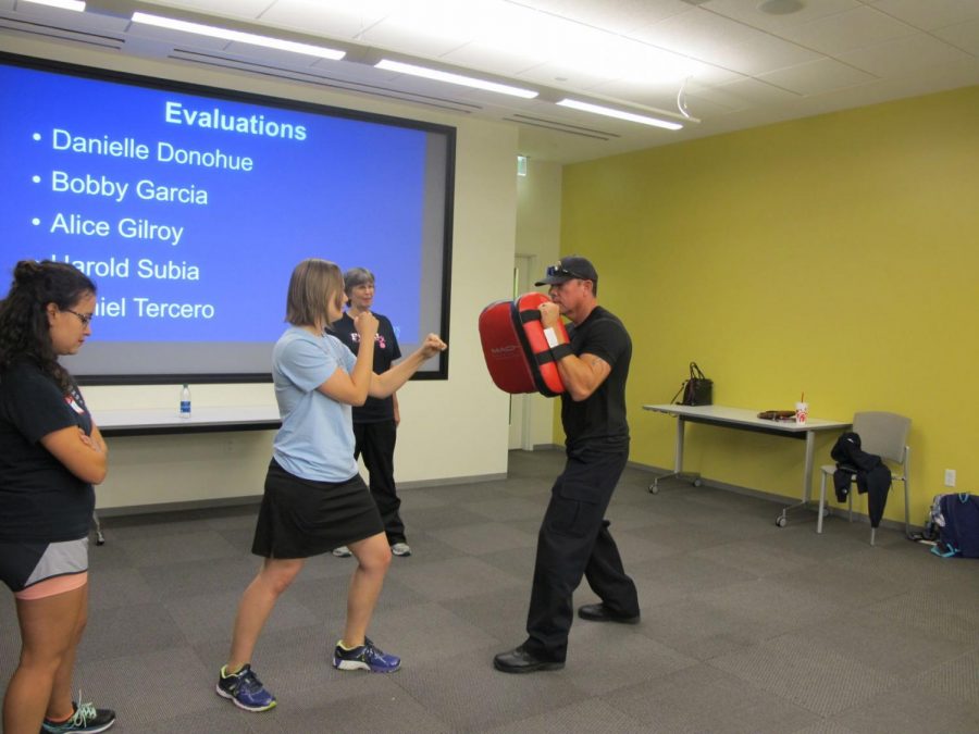 Campus police annual course arms students with self defense skills