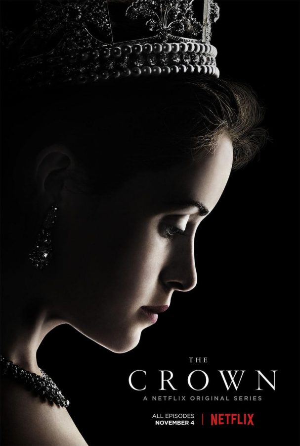 'The Crown' portrays the journey of a young Queen Elizabeth II as she navigates through her first years as the Queen of England.