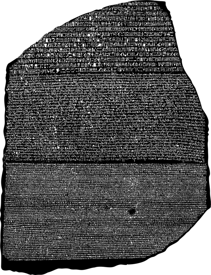 The Rosetta Stone allowed for the breakthrough that allowed translation between modern languages and ancient Egyptian hieroglyphics.