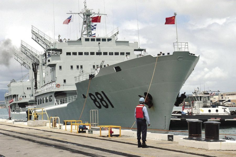 Chinese Naval Vessel