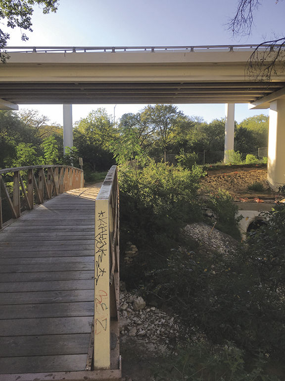 The Johnson Creek Trail provides mix of nature and society